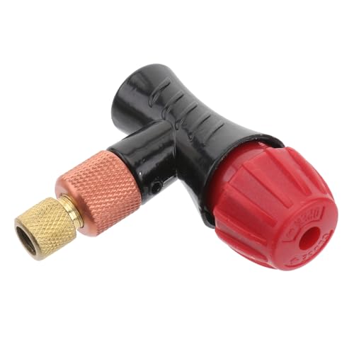 PENIKOKO 加厚防爆アルウム製自転車インフレーター ユニバーサルガス対応 ポータブルマウンテンロードバイク用空気注入ヘッド