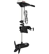 LIYUANJUN 65LB Thrust Electric Trolling Motor, 12V 660W Outboard Boat Motors for Fishing Boats Sa...