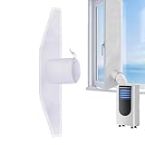 Blocks Hot Air Effectively: The AC window seal kit features a drawstring seal design that blocks hot air from entering while locking in cool air, boosting cooling efficiency for enhanced comfort during hot summer days, making it ideal for homes and offices where temperature control is crucial