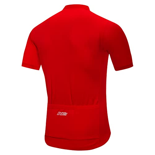Bpbtti Men'S Cycling Jersey Short Sleeve Mtb Bike Biking Shirts With Half Front Zipper & 3-Rear Pockets thumb #1