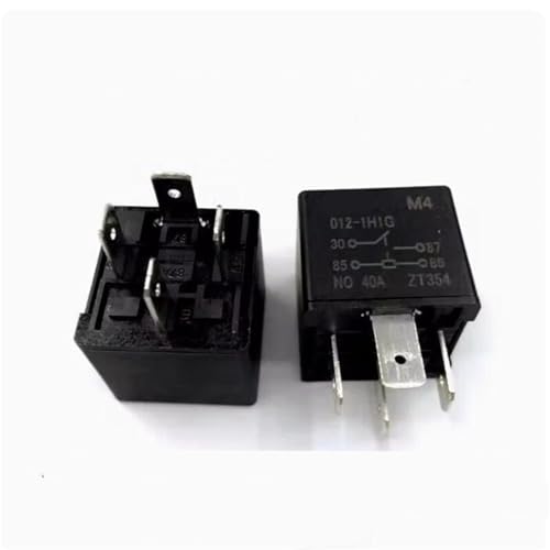 Relais M4 0121H1G 12V CC 40A robuste à 4 broches pour supporter les fortes charges de courant