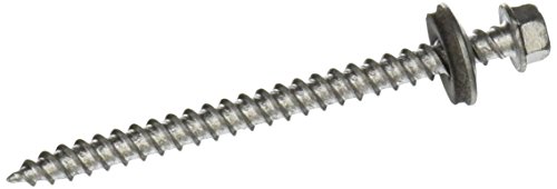 Tornillos de acero zincados hexagonales 10 in x 2-1/2 in con arandelas 75 un