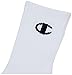 Champion unisex child Kids' Multipacks Socks, Crew - White, 11 9 US
