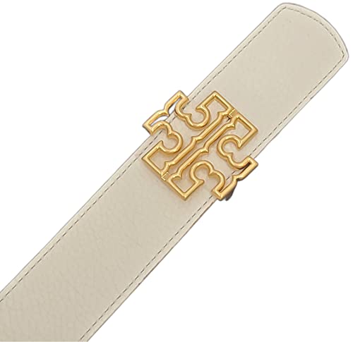 Tory Burch 141742 Britten Royal Navy Blue/New Ivory White With Gold Hardware Reversible 1.5 Inch Width Women's Belt4