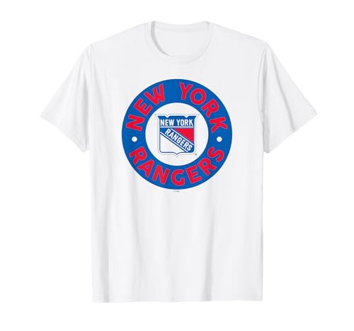 New York Rangers Symbol White Officially Licensed T-Shirt