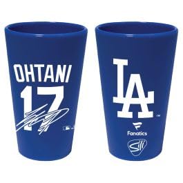 Los Angeles Dodgers - Bicchiere da pinta in silicone Shohei Ohtani, 473 ml