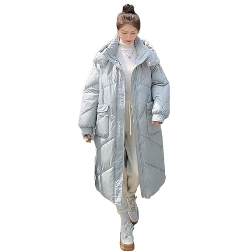 Vêtements d'extérieur grande taille pour femme souffrant du froid en parka longue d'hiver