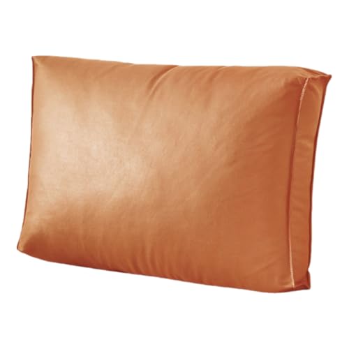 Dingtianlidi クッション 背もたれ ソファー テクノロジー布 おしゃれ 北欧 夏用 手触り良く ソファ背当て 装飾枕 車飾り 無地 座布団 防水 腰枕 畳枕 柔らかい テッククロス 厚め 座りやすい 和室 椅子・ソファー用 (60*45*12c