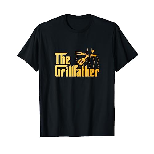 The Grillfather BBQ Grill & Smoker | Barbecue Chef T-Shirt