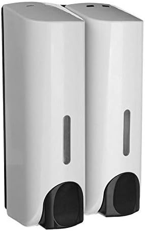 iTradeIMEX Twin Soap Dispenser Off White Colour 250X250 ML.