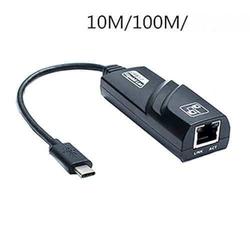 Image of USB C to Ethernet, RJ45 to USB C Thunderbolt 3 /Type-C Gigabit Ethernet LAN Network Adapter, Wired Network Convert Adapter Plug & Play, Compatible for MacBook, Laptop, More Devices AE-214TC