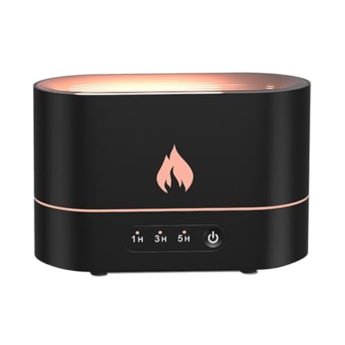 Humidificateur d'air et diffuseur d'arôme noir 159x79x107mm - 5
