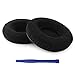 Produktbild Aiivioll MDR-V700 Ohrpolster Samt Ohrpolster/Ohrpolster/Ohrmuscheln kompatibel für Technics RP-DH1200 DJ MDR-V700, Z700, V700DJ, ATH-T2, ATH-PRO700 Kopfhörer Ohrpolster (Schwarz/Flanell)