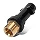 Anlseiod Adapter M22 AG auf Auslass Hochdruckreiniger für Kärcher K2-K7 Anschlusssystem