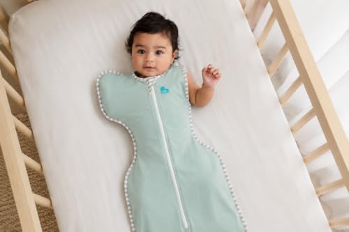 Image of Love to Dream Swaddle Up Transition Swaddle, 1.0 TOG, Patented Zip-Off Wings, Gently Help Baby Transition from Being Swaddled to Arms Free When Showing Signs of Rolling, 13-19 lbs, ChickenRun