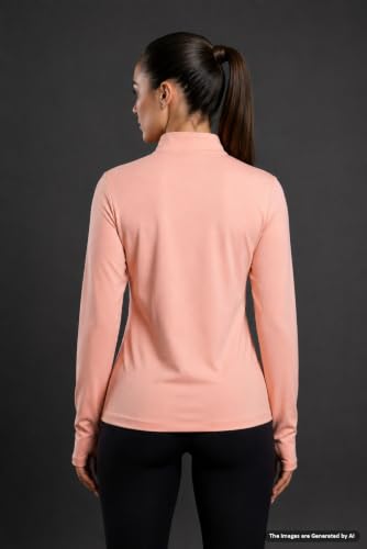Image of PUMP'D Women's Jacket | Slim Fit | Thumb Hole Open Sleeve | With zipper | Perfect for workout