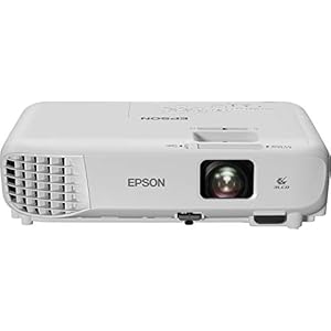 Epson EB-W06 3LCD-projector (WXGA 1.280x800p, 3.700 lumen wit en kleur helderheid, contrastverhouding 16.000:1…