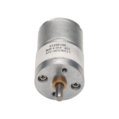 Image of Electronic Spices LT25GA20-310 12V DC Gear Motor 450RPM High Torque Motor for Robotics & DIY Applications