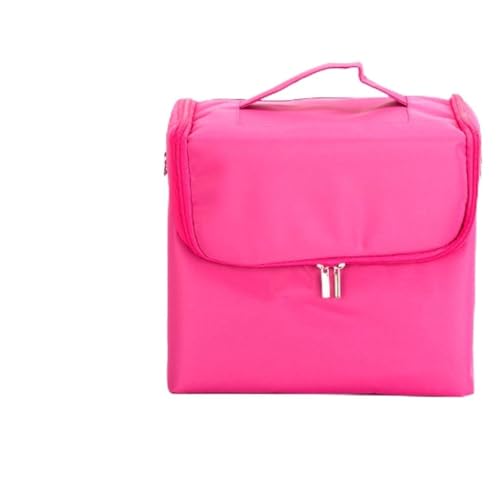 ポータブル美容ツール収納ケースマニキュアオーガナイザートラベルキャリングケースプロの化粧品ブラシホルダー