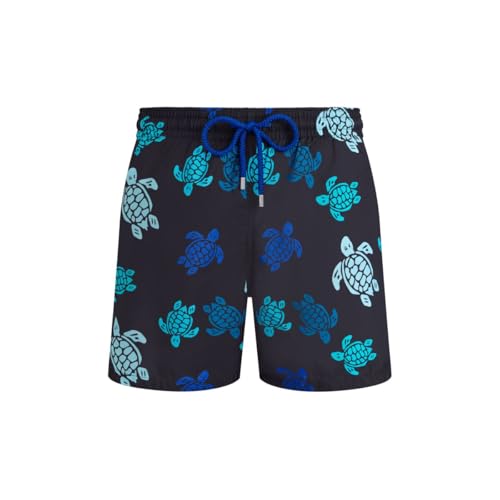 Men's Ultra-Light and Packable Swim Shorts Tortues Multicolores