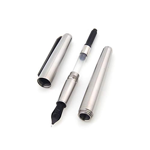 Titaner Razor Titanium Fountain Pen With Bock 250 Nib Glass Breaker #TOP3