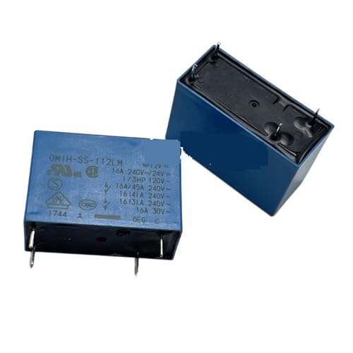 Relais OMIH-SS-112LM DC 12V 16A 4 broches pour carte électronique