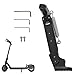 Dexian Support de Pied pour Scooter Électrique, Support de Stationnement pour Béquille Réglable en Alliage d'Aluminium pour Trottinette Béquille pour Xiaomi et G30 Max (Noir)
