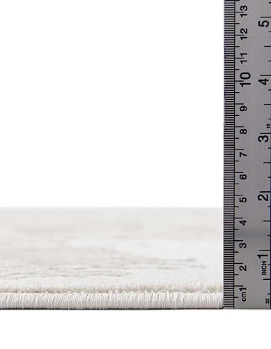 Tapete decorativo Unique Loom Ivory 9' x 12' miniatura 4