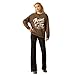 ARIAT Women's Oversized Crew Sweatshirt, Banyan Bark, X-Small