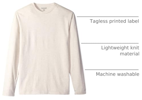 Image of Amazon Essentials Men's Slim-Fit Long Sleeve T-Shirt