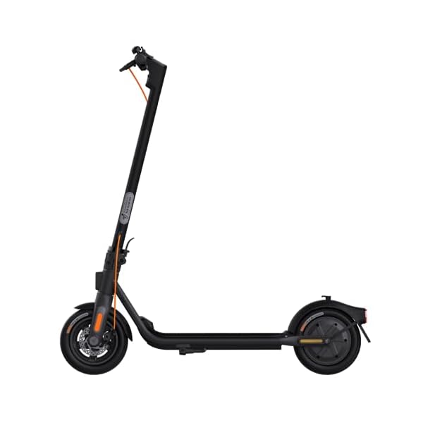 Segway-Ninebot F2 Plus D, E Scooter mit Straßenzulassung für Erwachsene, max. 20 km/h Geschwindigkeit, 55 km Reichweite, Lange Reichweite