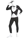 Tuxedo 2nd Skin Body Suit Adult Costume - X-Large
