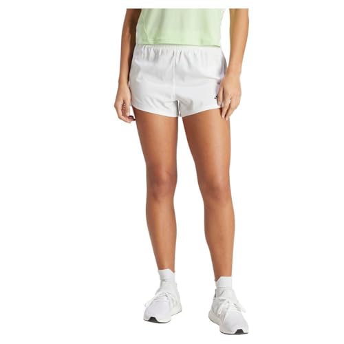 Short d'entraînement adidas en matière tissée légère à trois bandes latérales