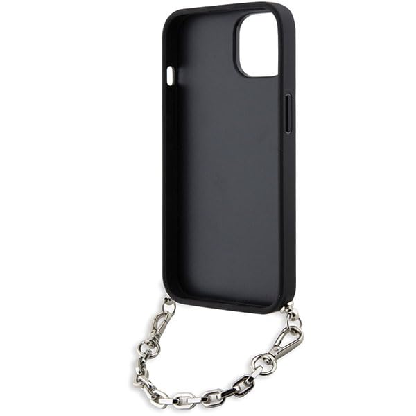 KARL LAGERFELD - Custodia Rigida Per IPhone 14 Pro (6,1") In Silicone, Collezione Icone - Nero