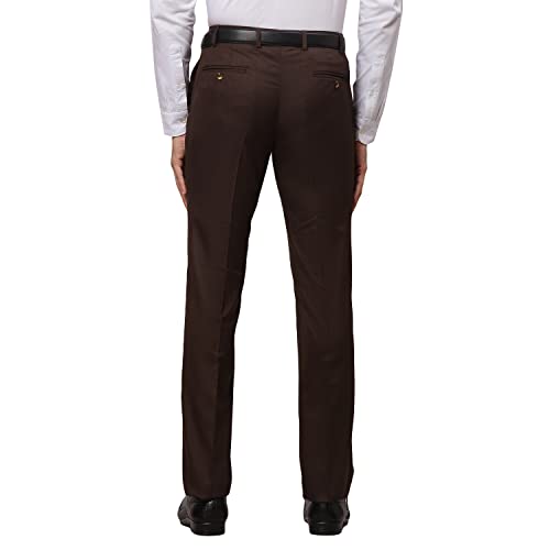 Image of Raymond Men's Slim Fit Mid Rise Trouser