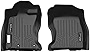 SMARTLINER Custom Fit All Weather 1st Row Black Floor Mat Liner Set Compatible with 2018-2023 Subaru Impreza/ Subaru Crosstek