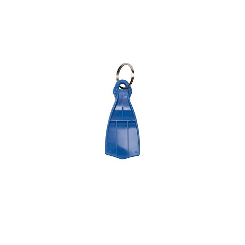 Mini Fin Scuba Pride Keychain with Split Ring