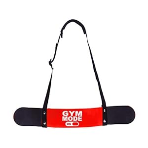 Aprodo Arm Blaster – Heavy Duty Biceps Isolator for Bodybuilding, Weightlifting, Gym, Exercise, Workout – Bicep Arm Trainer, Gym Mode ON (RED)