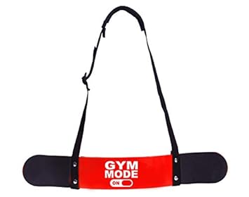 Aprodo Arm Blaster - Heavy Duty Biceps Isolator for Bodybuilding, Weightlifting, Gym, Exercise, Workout - Bicep Arm Trainer, Gym Mode ON (RED)