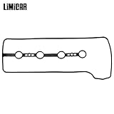 LIMICAR Engine Valve Cover Gasket Set VS50530R Compatible with Toyota Camry Matrix Corolla Solara Highlander Scion xB tC Lexus HS250h Pontiac Vibe 2.4L Toyota RAV4 2.0L Gasket Kit