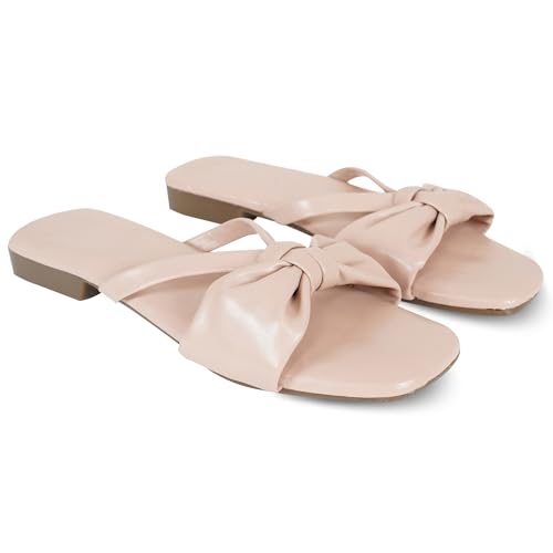 Image of DFR Women Casual Cushioned Flat Slippers Woman