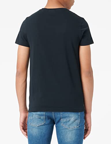 GANT Herren T-Shirt SOLID, Grau (Black 5), XXXX-Large (Herstellergröße: 4XL)