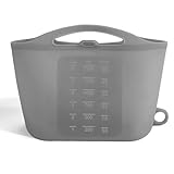 Bolsas esterilizadoras de vapor de silicona para microondas para viajes, bolsas de esterilización grandes reutilizables para biberones, esterilizan rápidamente las piezas del extractor de leche