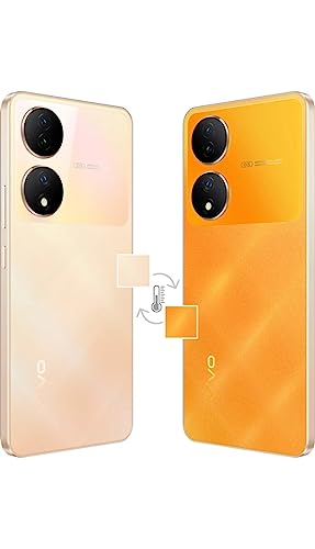 Image of vivo Y100A 5G (Twilight Gold, 8GB RAM, 128GB Storage) Without Offers
