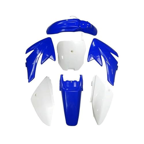 Plastiques pour CRF 70 avec déflecteur avant et kit carénage de cache latéral moto cross