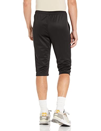 PUMA Men's Standard Borussia Dortmund Training 3/4 Pants, Black-Cyber Yellow, X-Large2