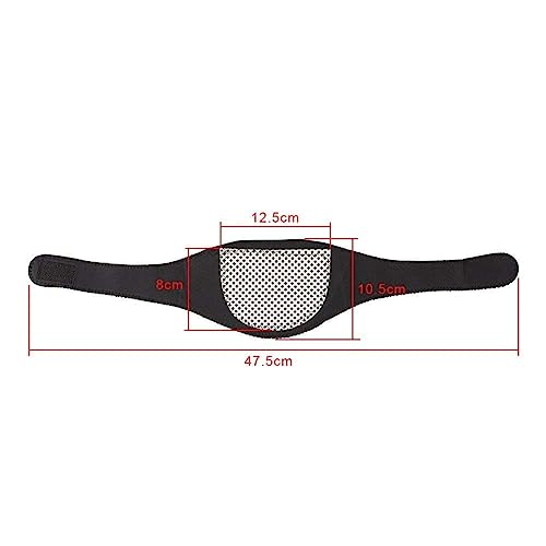 zalati Neck Heat Pad Neck Support Wrap with Tourmaline Self-Heating Feeling Stone No-Electric Safety for Neck Pain Relief Care - Image 3
