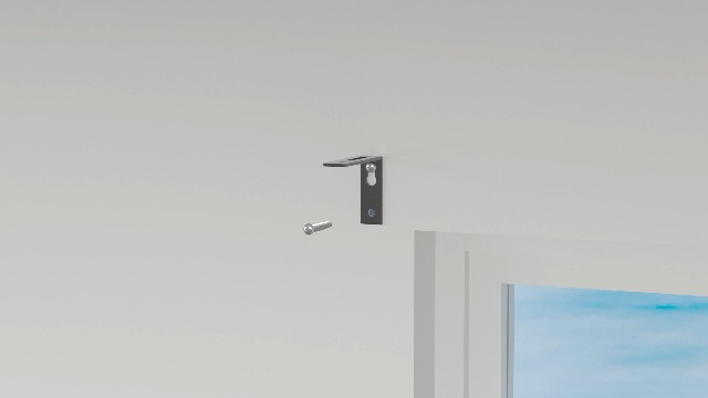 YeYeBest Curtain Rods for Windows 28 to 50 Inch, 5/8 Inch Metal Curtain Rod Set,Heavy Duty Winbdow Curtain Rod with Brackets Black