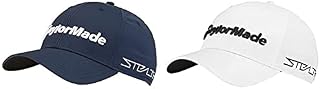 TaylorMade Men's Tour Radar Cap, Navy, One Size & Men's Tour Radar Cap, White, One Size