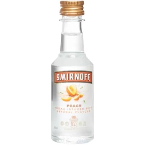 Smirnoff Peach Vodka Miniature 5cl Cover